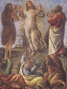 Transfiguration,wtih St jerome and St Augustine (mk36) Botticelli